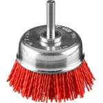 Щетка чашечная для дрели, нейлоновая проволка 63мм ЗУБР Профессионал