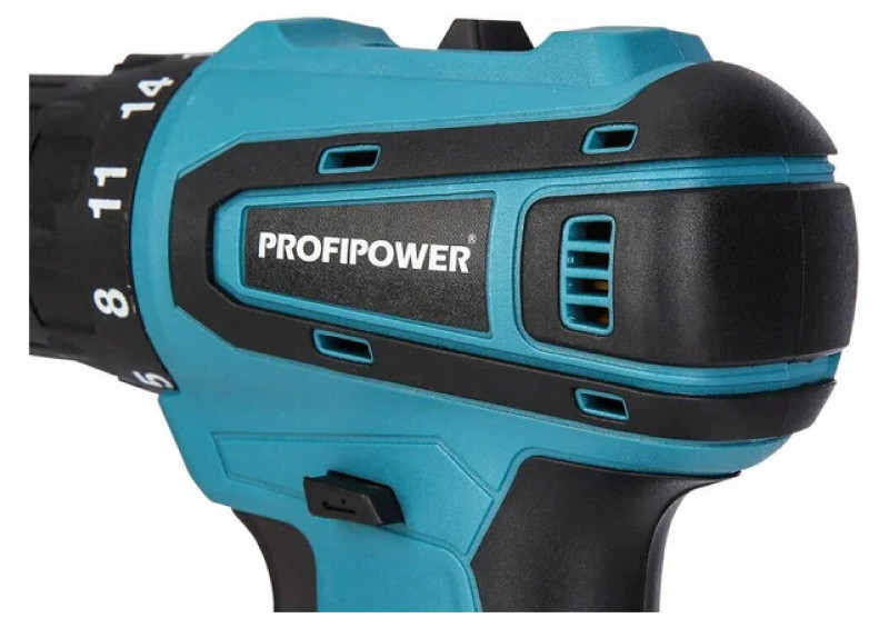 Дрель акк. 18В MKBL-18B Бесщеточный (45Нм/2,0Ач/2акк./Li-ion/кейс) PROFIPOWER