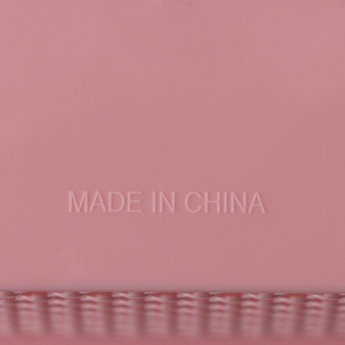 Корзинка пластиковая для хранения 14,5х11,5х8см, цвет микс "Баскет"