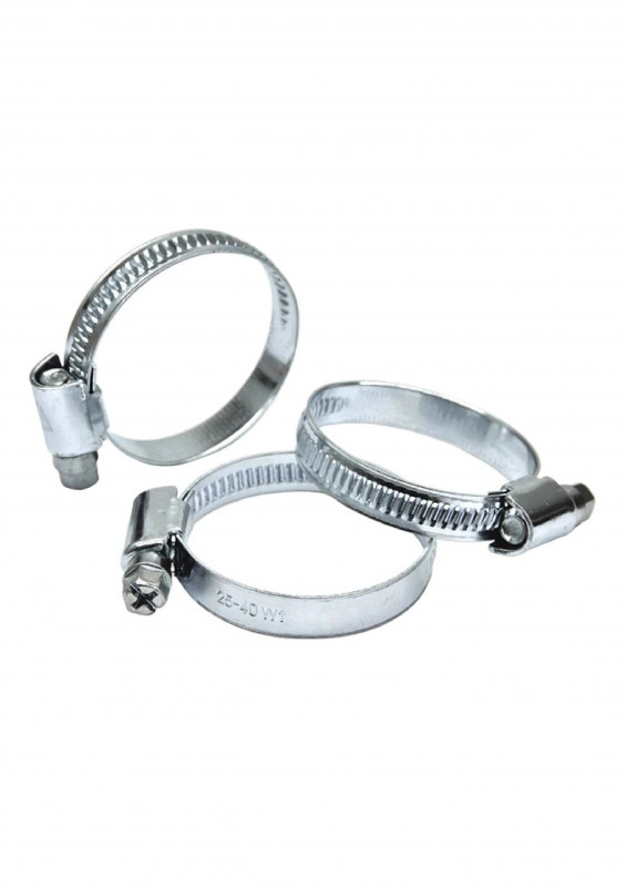 Хомут червячный 130-150мм цинк