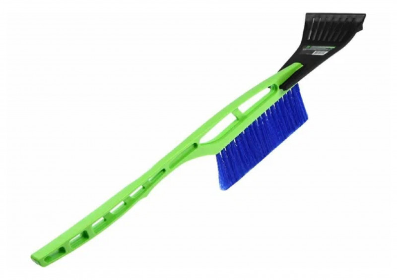 Щетка со скребком 635мм зеленый OKTAN