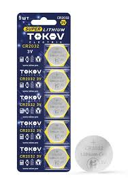 Батарейка таблетка CR2032 TOKOV ELECTRIC