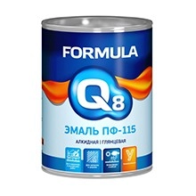 Эмаль ПФ-115 коричневая 1,9кг FORMULA Q8